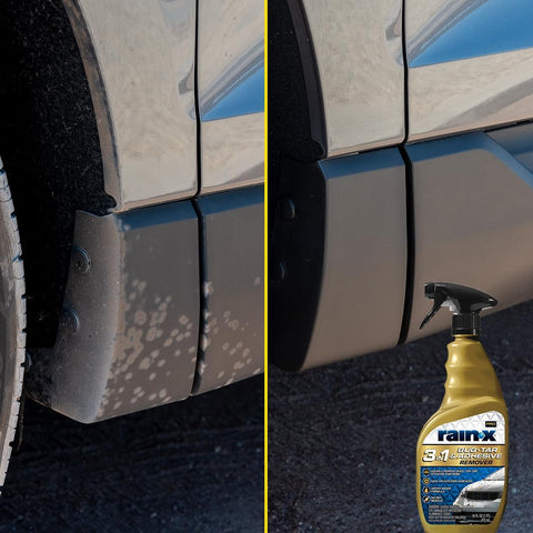 Rain-X Pro 620213 3-in-1 Bug, Tar and Adhesive Remover, 16oz - Premium Bug, Tar and Adhesive Remover to Help Clean and Remove Sticky Contaminants