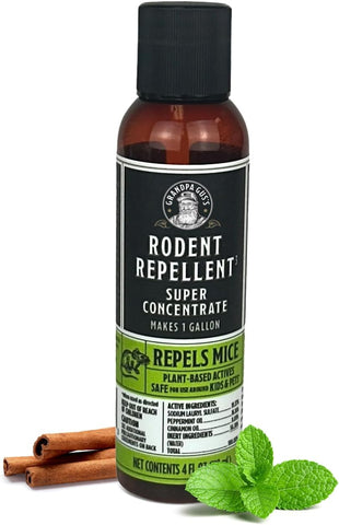 Grandpa Gus's Rodent Repellent Spray Super Concentrate, 4 Fl Oz