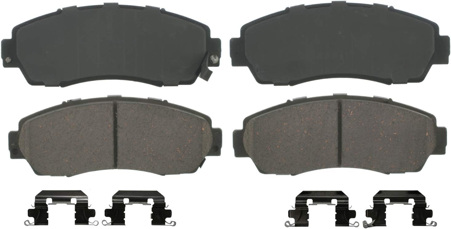 Wagner QS ZD1089 Disc Brake Pad Set, Chamfered Edges for Smooth, Quiet Stops, Fits 2007–2011 Honda CR-V