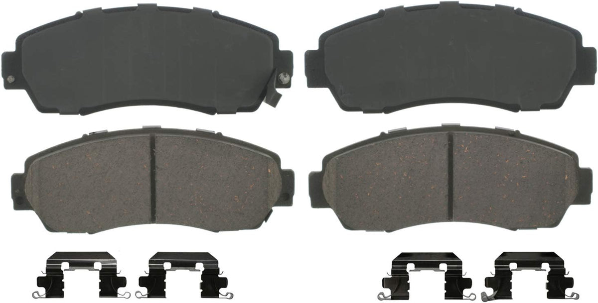 Wagner QS ZD1089 Disc Brake Pad Set, Chamfered Edges for Smooth, Quiet Stops, Fits 2007–2011 Honda CR-V