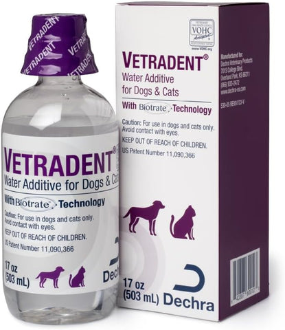 Vetradent Water Additive, 17 oz