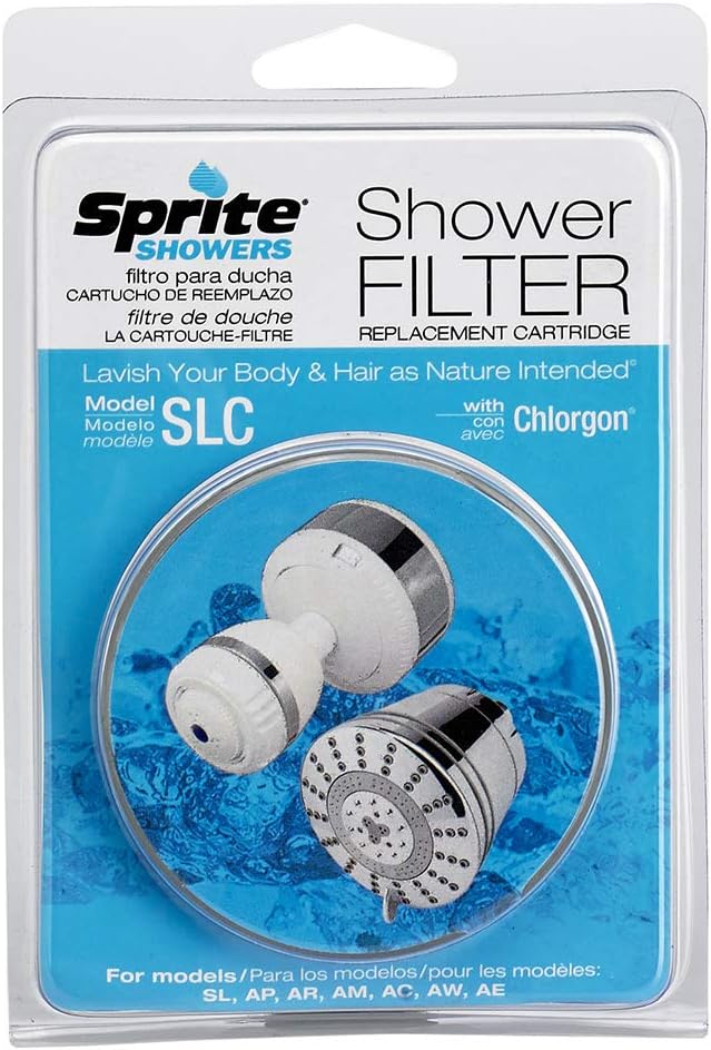 Sprite Showers SLC Slim-Line Replacement Chlorgon Shower Filter Cartridge