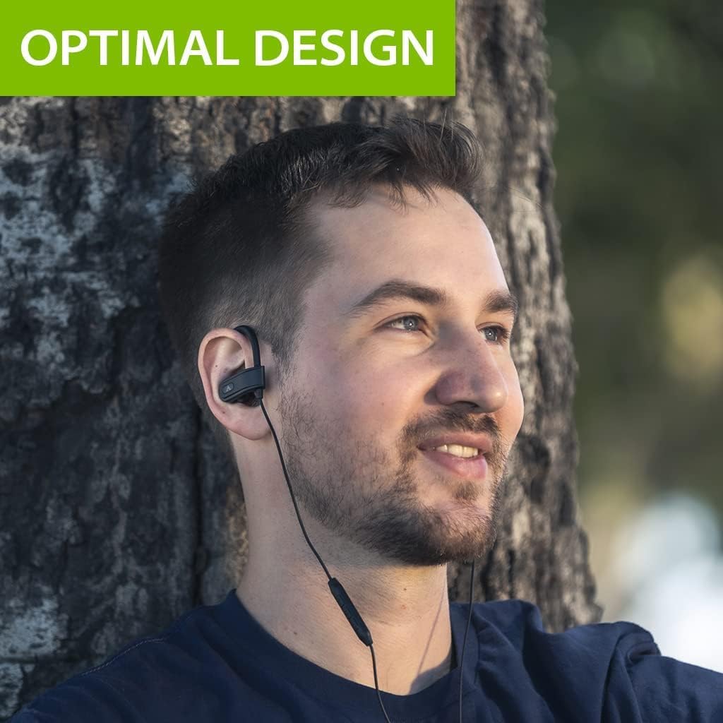 Avantree E171 - AUX 3.5mm Wired Earbuds with Microphone & Volume Control