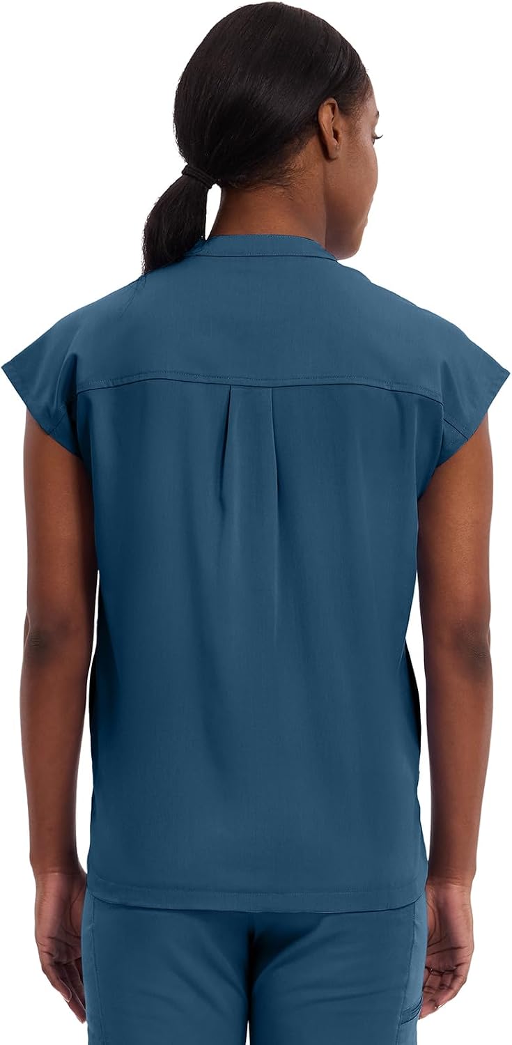 Healing Hands Purple Label Women's Scrub Top with Dolman Sleeves 2 Pockets