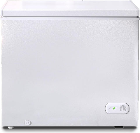 10.0 Cu Ft Deep Freezer, Energy Saving Chest Freezer - White