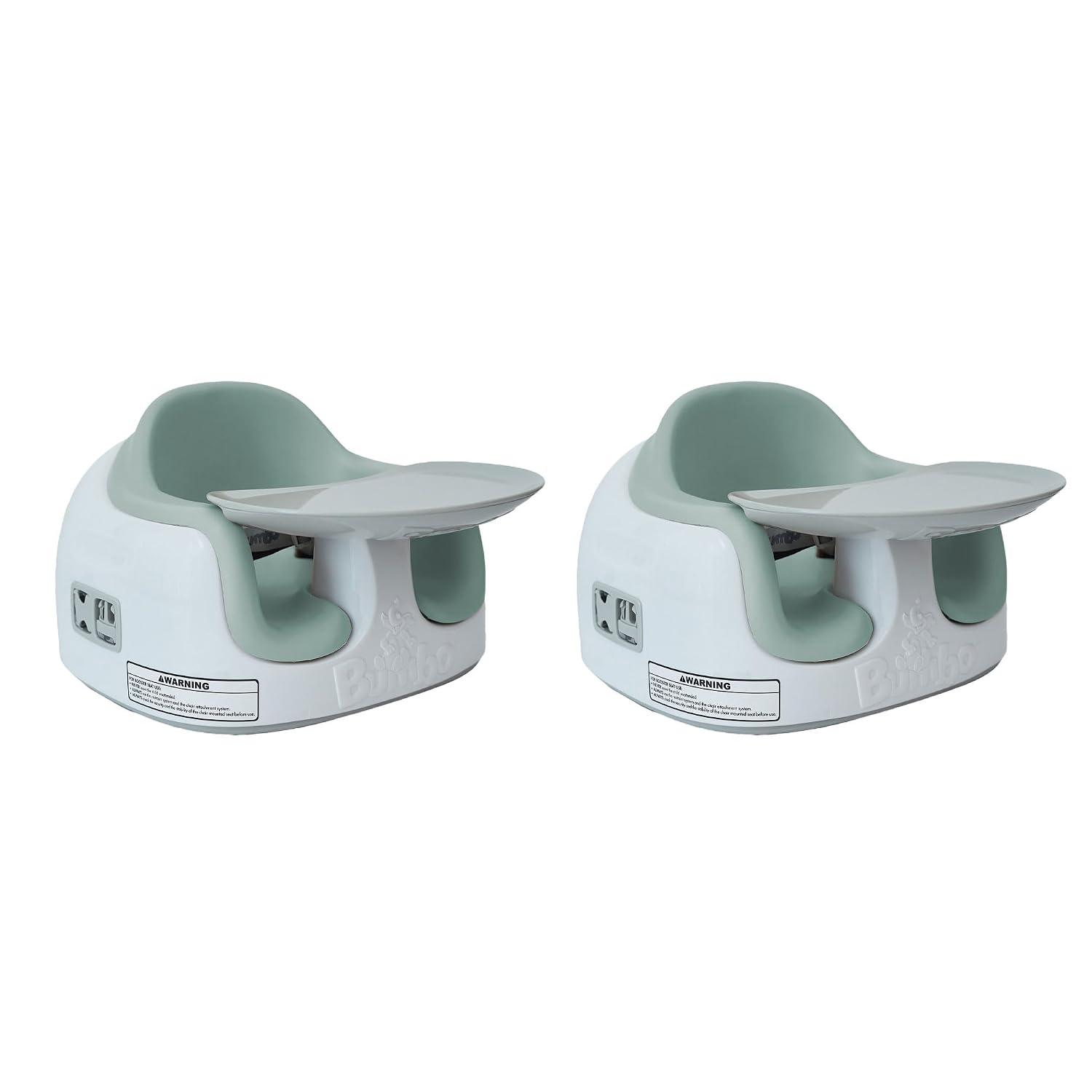 Bumbo 2 Pack 3-in-1 Infant Multi-Seat with Tray, 6 to 36 Months, Agave