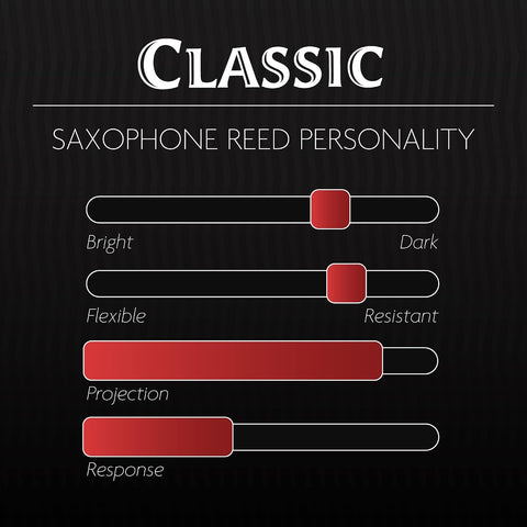 Légère Reeds - Alto Saxophone Reed, Classic, Strength 3.50 (AS3.50) - Easy-playing, Durable, Synthetic Student Saxophone Reed