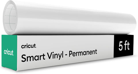 Cricut Smart Permanent Vinyl, White (13in x 5ft)
