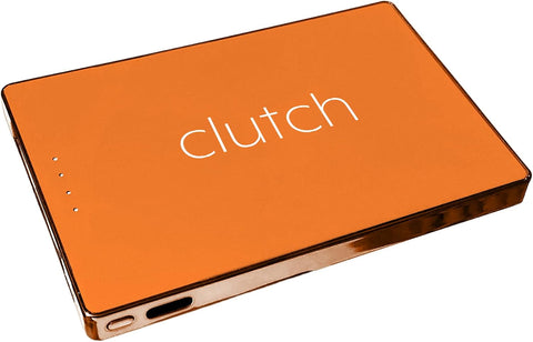 Clutch - Pro USB-C Portable Charger - Compatible with iPhone 15, 16, 17 & Android Devices - Power Bank Magnetic Battery - TSA Travel Approved - USB Rechargeable - Built-in Cable - 5000 mAh - 3.7oz