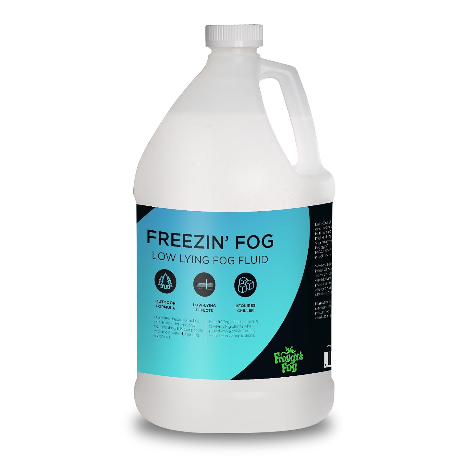 Freezin Fog - Outdoor Low Lying Ground Fog Fluid - For Halloween, Theatrical Effects, Haunted Attractions