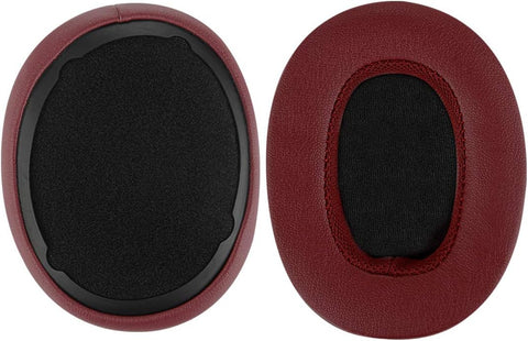 Geekria Replacement Ear Pads for Skullcandy Crusher Wireless/Crusher EVO/Crusher ANC, Hesh 3/ Hesh EVO/Hesh ANC, Venue ANC Headphones, Repair Parts with Video Guide (Deep Red)