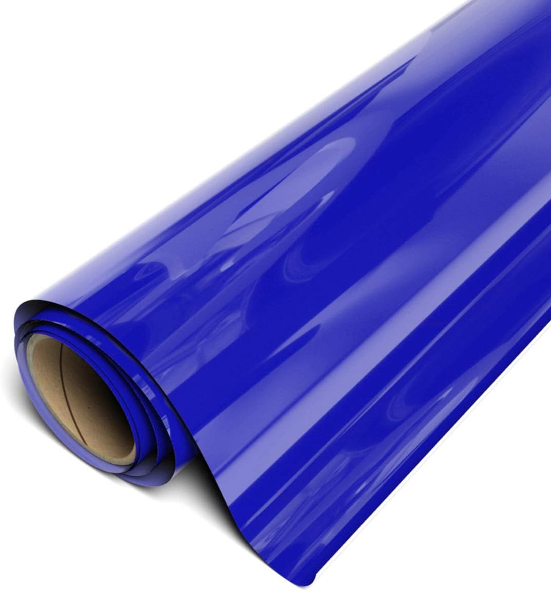 Siser EasyWeed Heat Transfer Vinyl 11.8" x 10ft Roll (Royal Blue) Compatible with Siser Romeo/Juliet & Other Professional or Craft Cutters - Layerable - CPSIA Certified