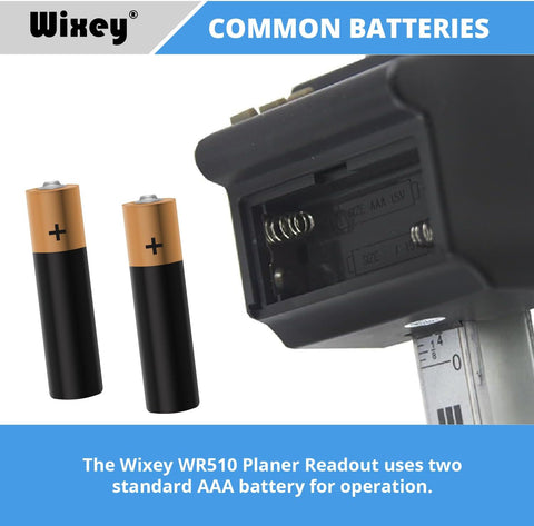 Wixey WR510 Electronic Digital Readout Kit for Portable Planers, Multi