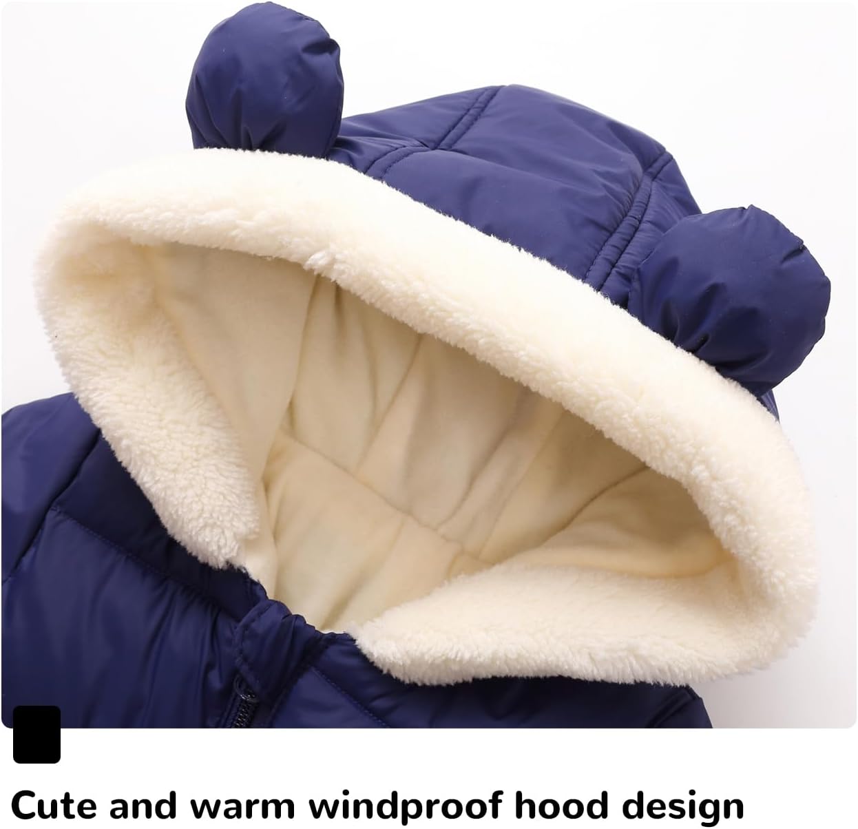 Newborn Baby Snowsuit Infant Boy Clothes Toddler Girl Snow Suits