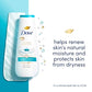 Dove Body Wash Care & Protect Antibacterial 4 Count For All Skin Types Protects from Dryness 20 oz