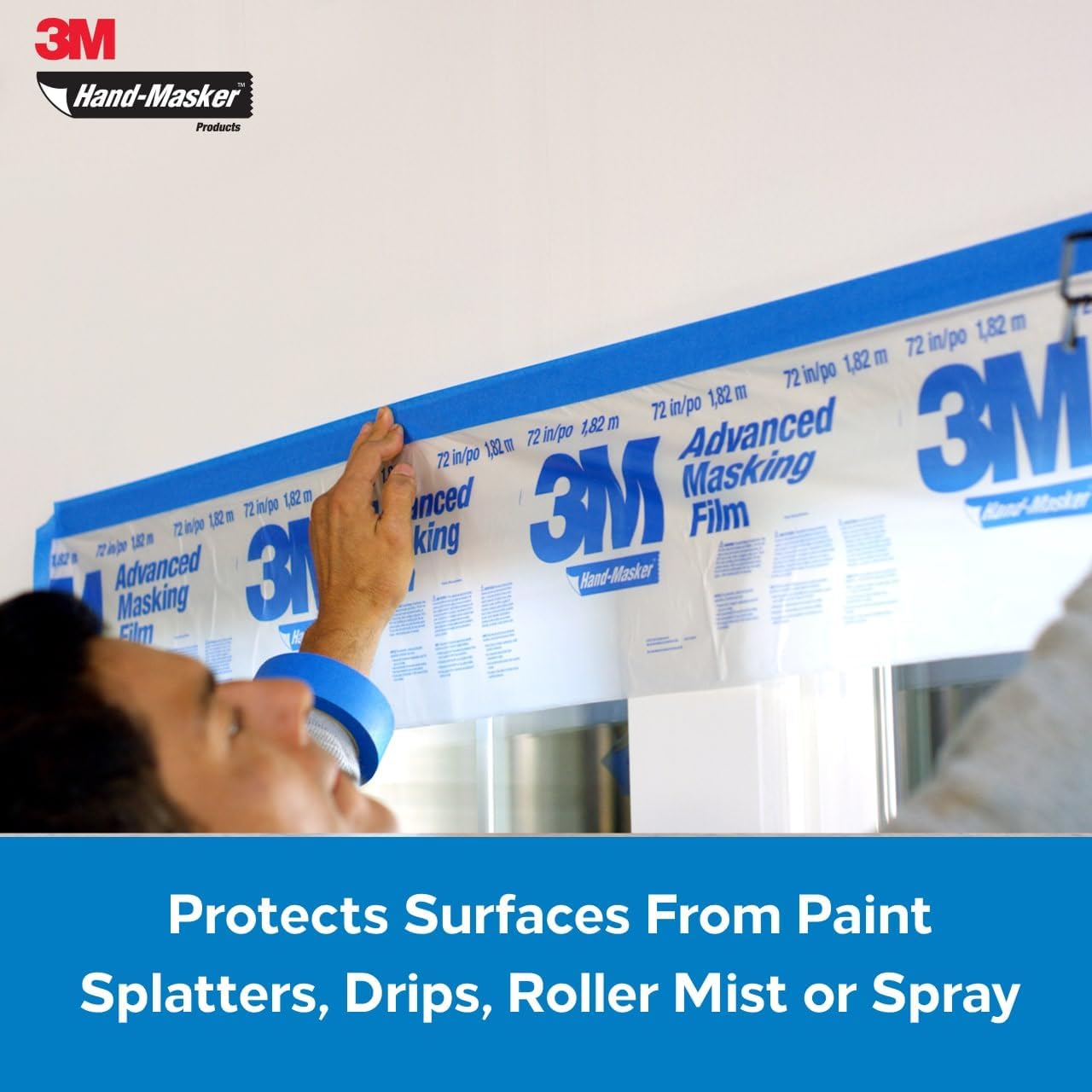 Hand-Masker 3M Pre-Assembled Masking Film & Tape Kit, M3000-PAK-SC