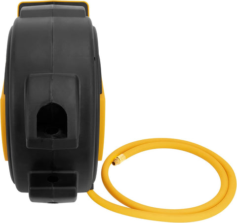 DEWALT Enclosed Hybrid Polymer 3/8 in. x 50 in. Hose Reel with 1/4 in. NPT Fitting DXCM024-0434