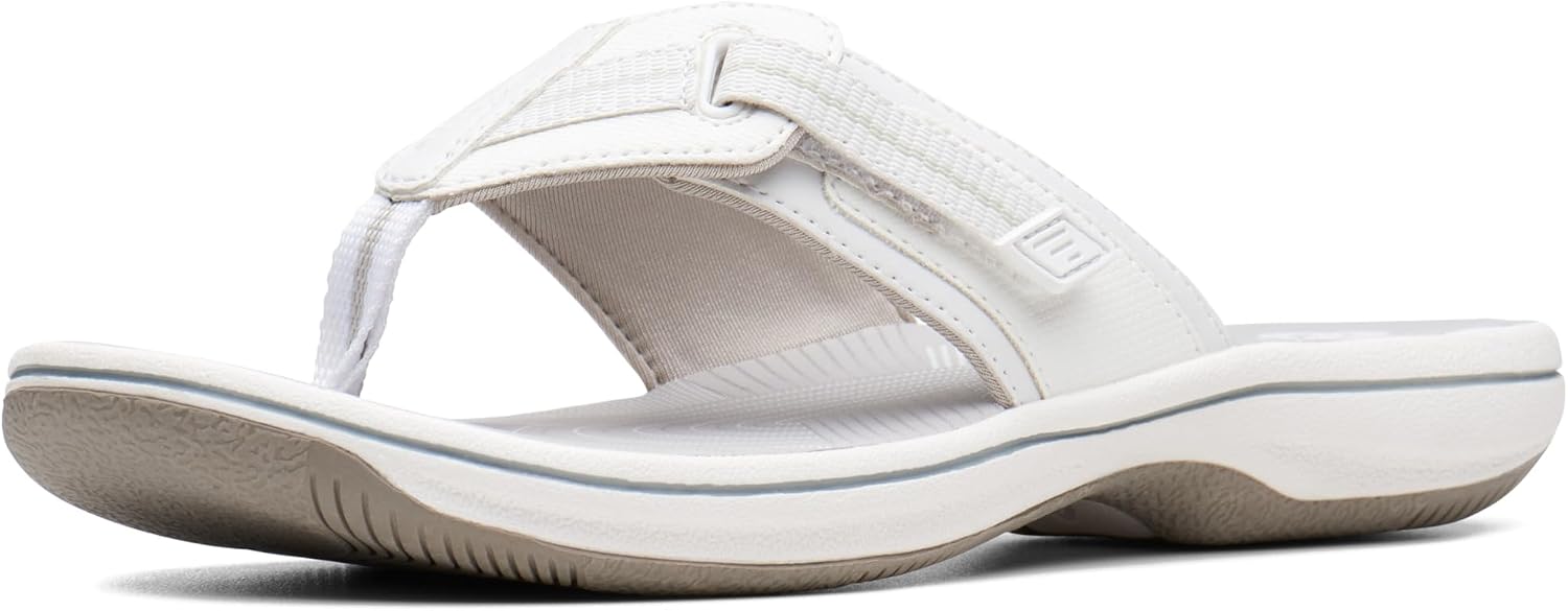 Clarks Women's Brinkley Jazz Cloudsteppers Flip-Flops
