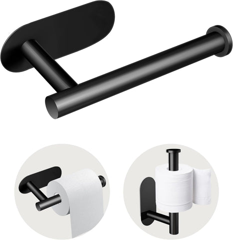 Toilet Paper Holder, Self Adhesive Toilet Paper Holder Wall Mount