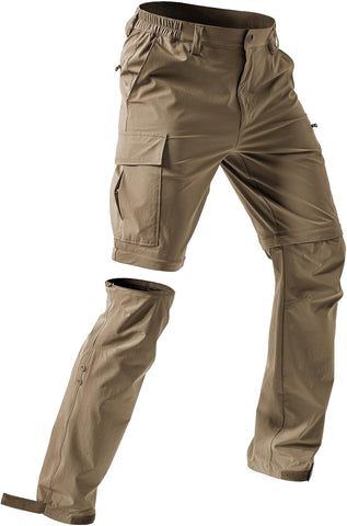 Moosehill Men's Hiking Pants: Convertible Quick-Dry