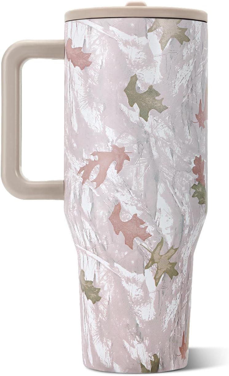 HydroJug Traveler 32oz, Insulated Tumbler with Handle & Straw, Camo