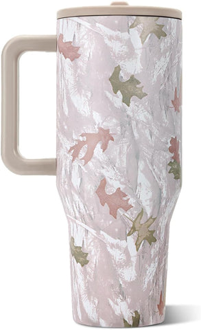 HydroJug Traveler 32oz, Insulated Tumbler with Handle & Straw, Camo