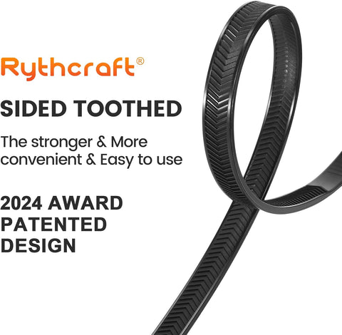 Zip Ties Heavy Duty 12 inch，V-Shaped Toothed Double Sided 200 LBS
