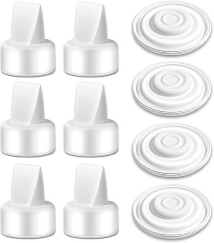 6 Duckbill Valves and 4 Membranes for Spectra S1/S2/9 Plus