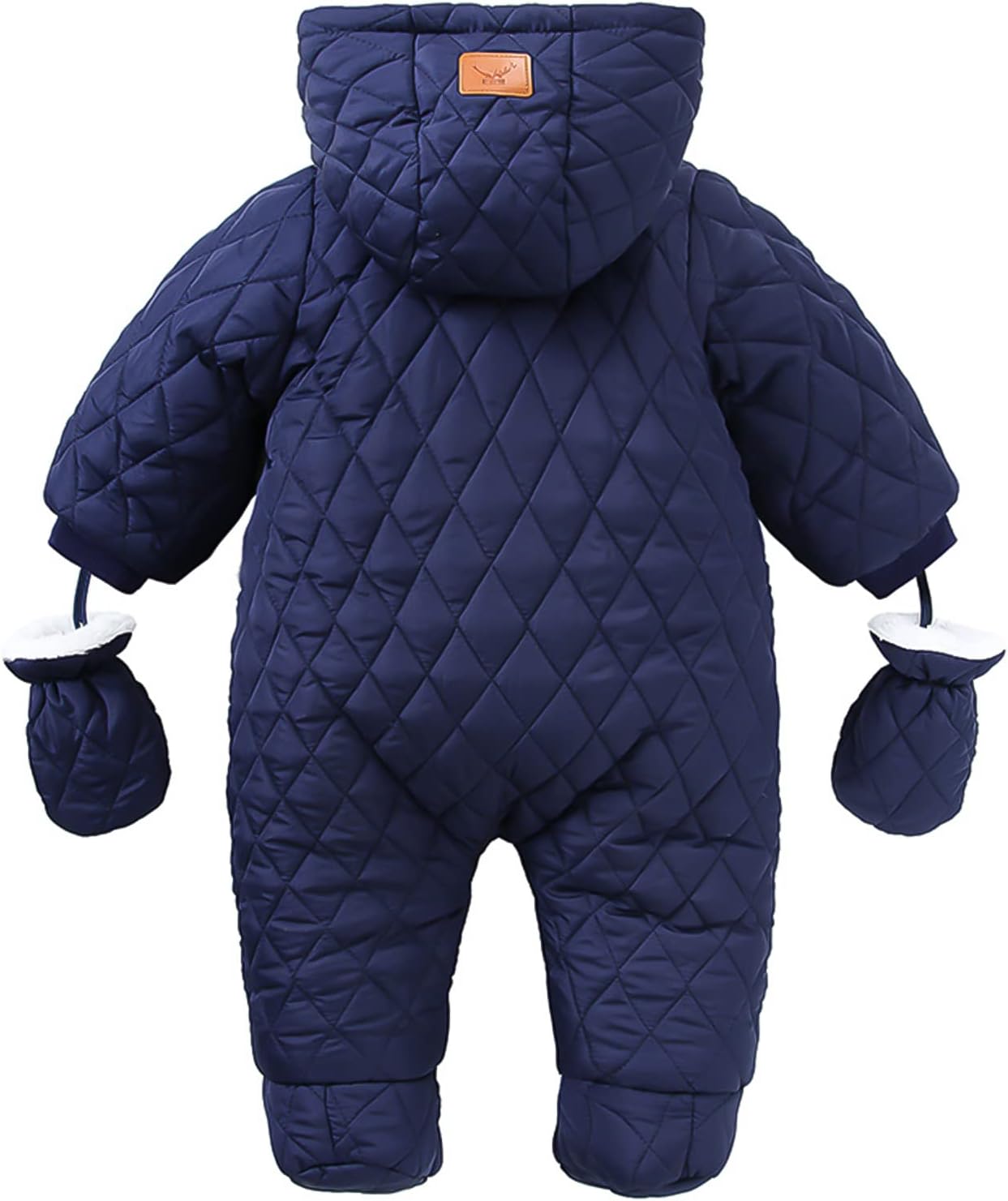 Toddler Snowsuit Baby Winter Clothes Hoodie Fleece Snow Wear Suit