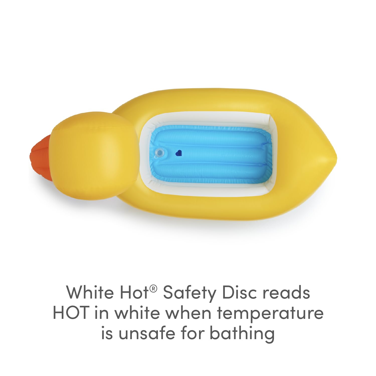 Munchkin Inflatable Baby Bathtub, Toddler Tub for Travel, 6-24 Months