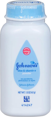 Johnson's Baby Naturally Derived Cornstarch Baby Powder, 1.5 oz