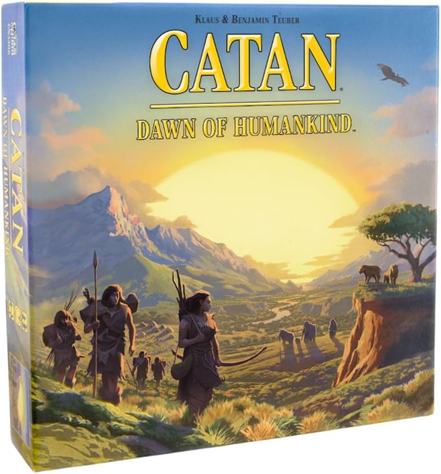 CATAN Histories Settlers of America Board Game - Forge Trails into Rails! Strategy Game, Family Game for Kids & Adults, Ages 14+, 3-4 Players, 120 Min Playtime, Made by CATAN Studio