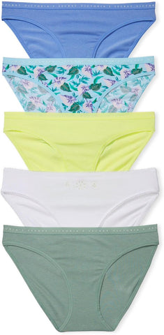 Victoria's Secret Women's Stretch Cotton Bikini Panties, Underwear Pack