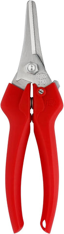 Felco F310 Pruning Snips – 7.3" Lightweight Garden Clippers for Fine Trimming & Harvesting | Pruning Shears for Gardening | Garden Snips and Pruners with Forged Aluminum Handles, Precision Tip