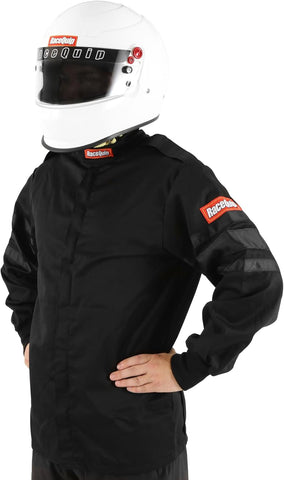 RaceQuip® 111006RQP 110 Series Driving Jacket - SFI 3.2A/1 - Black - XL