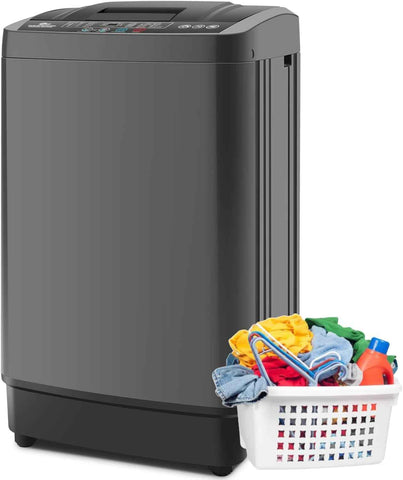 Nictemaw Portable Washing Machine for Apartment, 17.8Lbs Full-Automatic