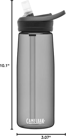 CamelBak Eddy+ Bite Valve Water Bottle 25oz, Charcoal