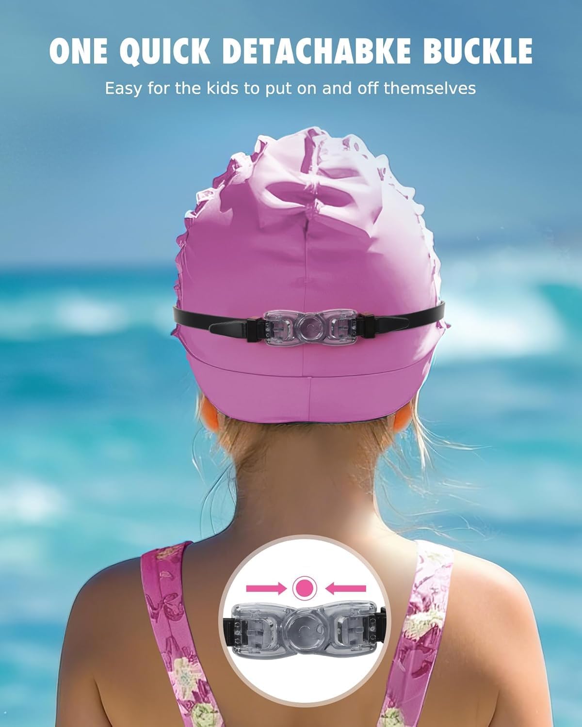 Aegend Swim Goggles for Kids 3-14 Anti-Fog Anti-Leak Goggles for Swimming