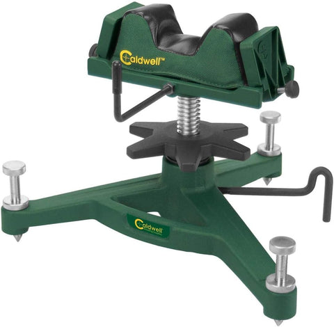 Caldwell Rock DLX Benchtop Shooting Rest, Front Bag, 3-Point Frame