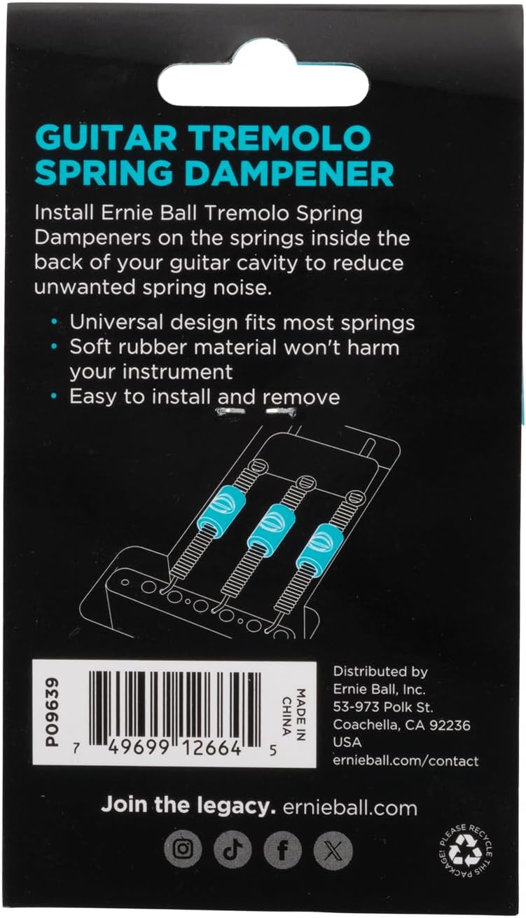 Ernie Ball Spring Dampener - Guitar Tremolo (P09639)