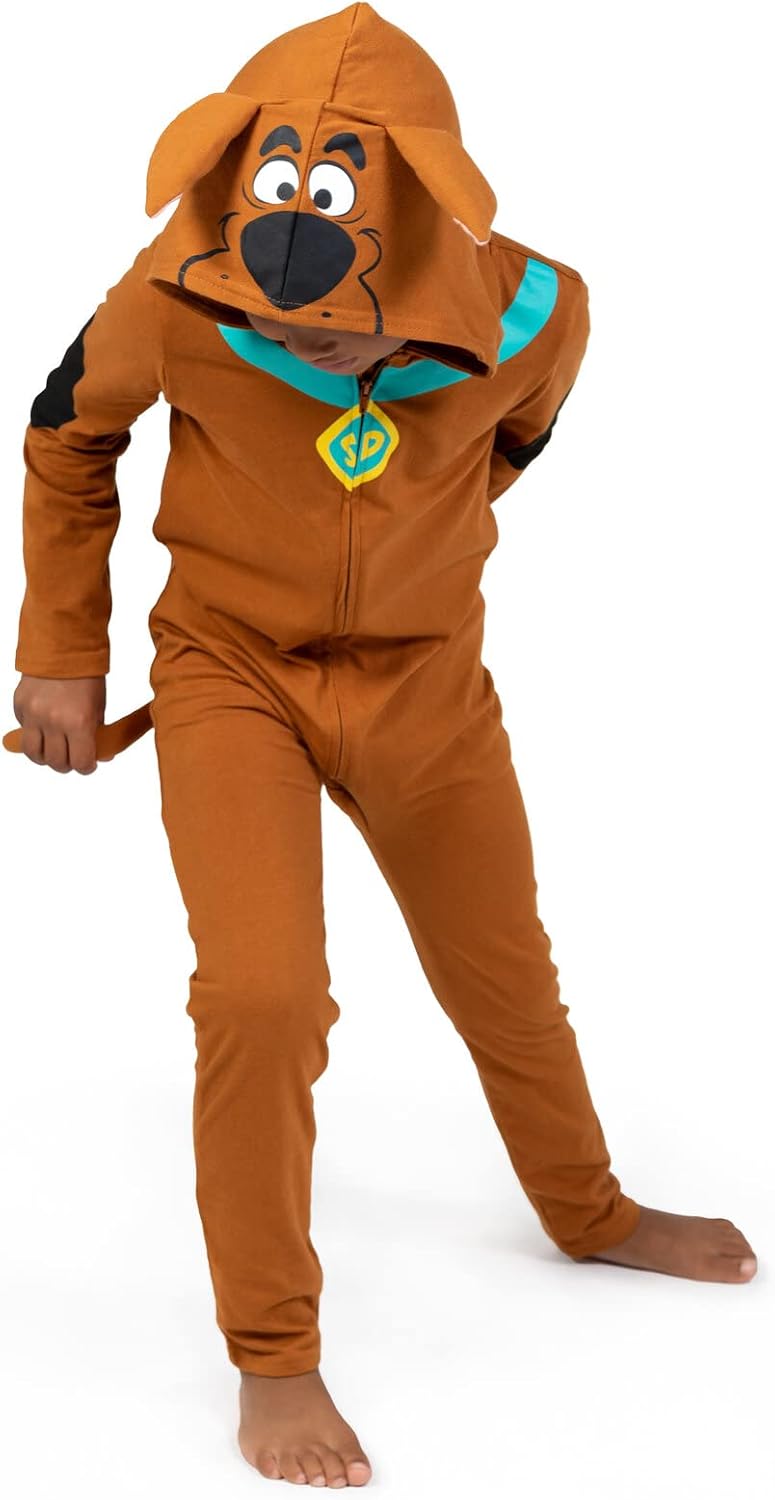 Scooby-Doo! Zip Up Cosplay Coverall Newborn to Adult Sizes (0-6 Months - 2XL)