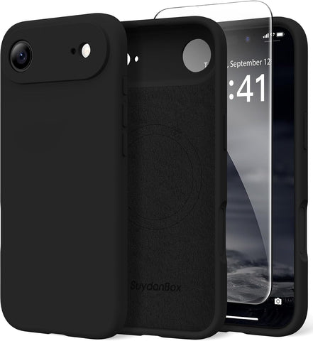 Magnetic for iPhone Air Case Silicone Black