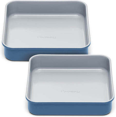 Caraway 9" Non-Stick Ceramic-Coated Square Pan Set