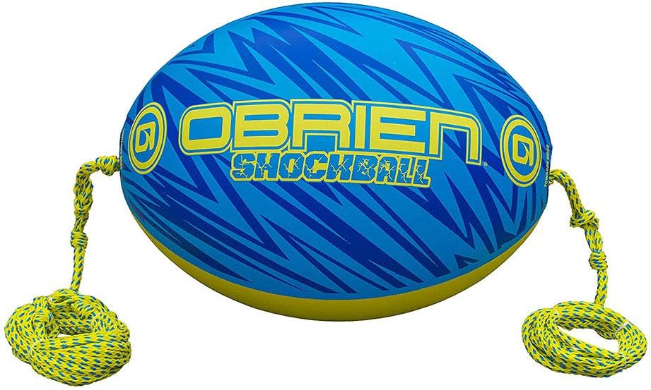 O'Brien Shock Ball Towable Tube Rope Float, Blue