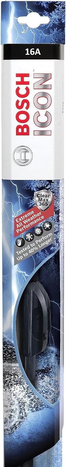 BOSCH 16A ICON Premium Beam Wiper Blade; 16" - Single