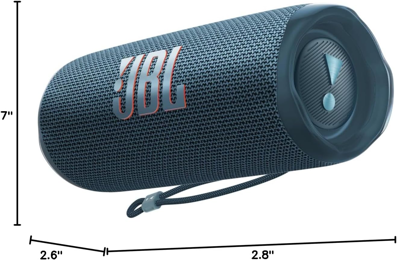 JBL Flip 6 - Portable Waterproof Speaker - Blue