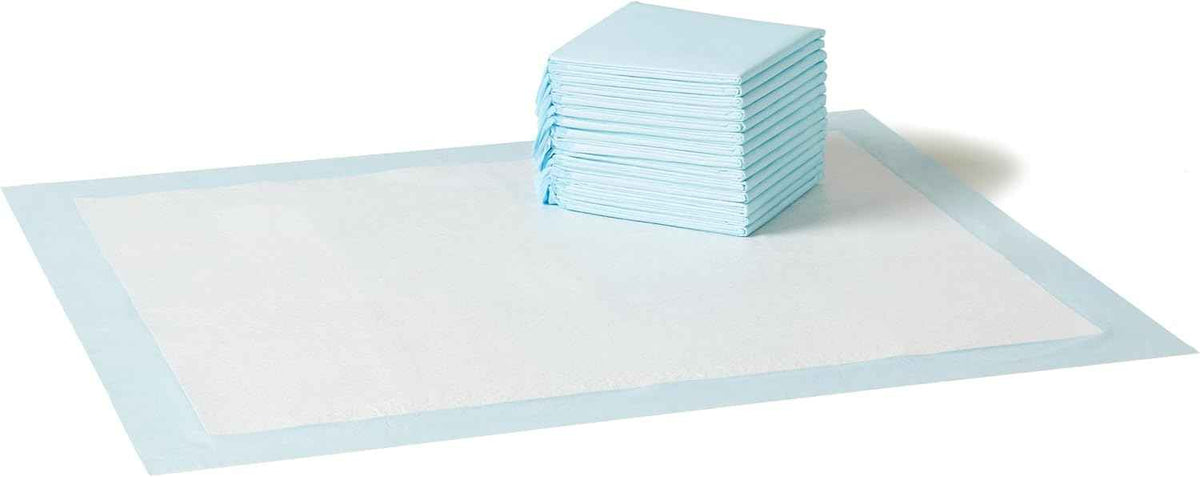 Amazon Basics Disposable Dog Training Pads with Quick-Dry Surface that Turns Liquid into Gel, XL, 34 x 28 Inches, 15-Pack