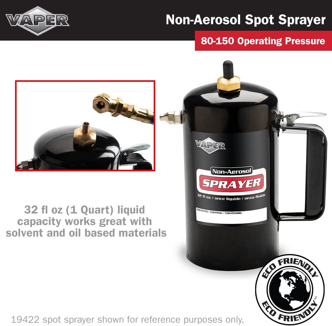 Vaper 19421 2-Piece Spot Spray Non-Aerosol Sprayer Set, Red & Blue 32 oz.