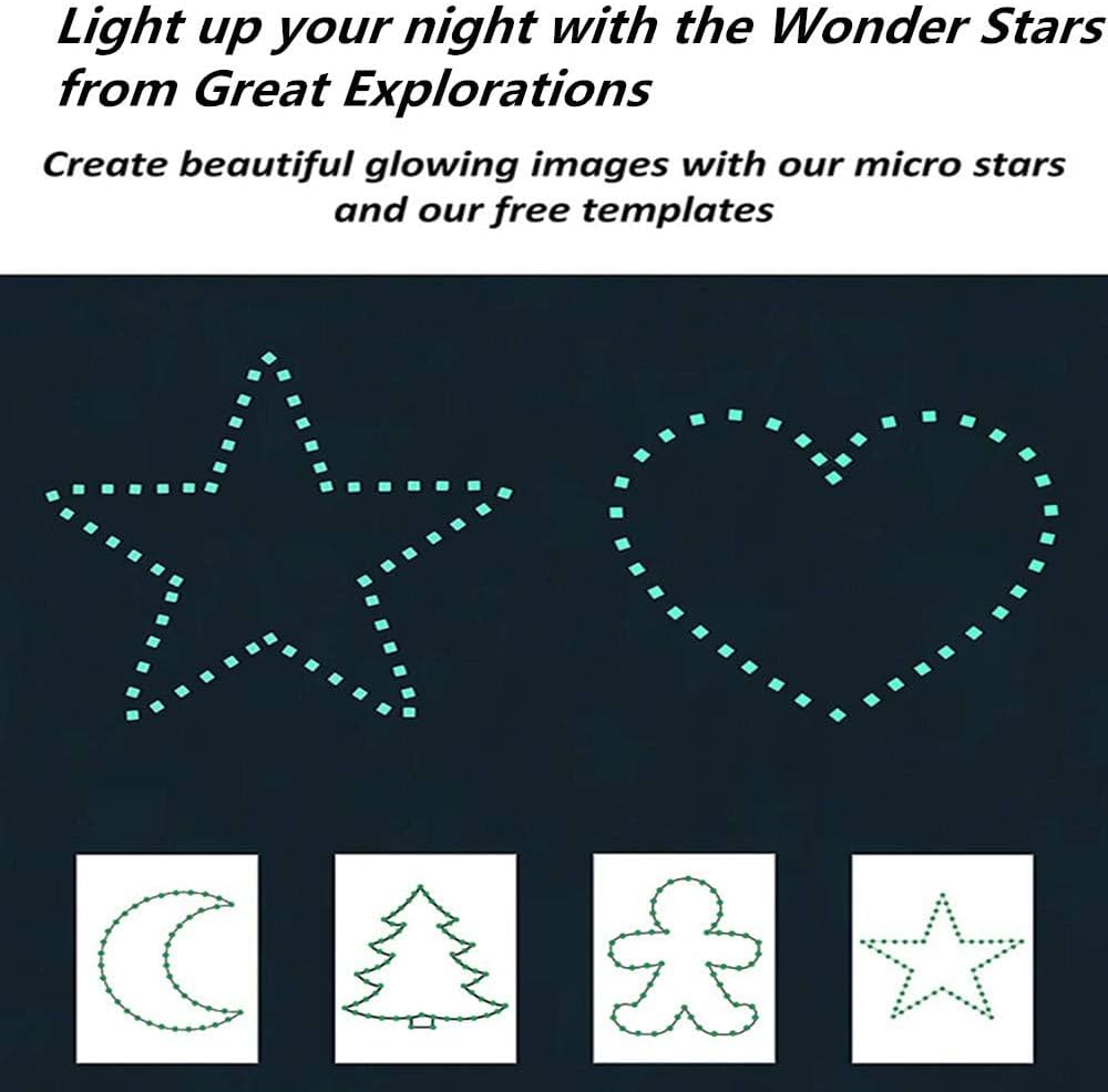 Glow in The Dark Stars Wall Stickers,Ceiling Star,Glowing Stars for Ceiling and Wall Decals,Perfect for Kids Bedroom,Wall,Room Decor,Party Birthday Gift(452Pcs Green)