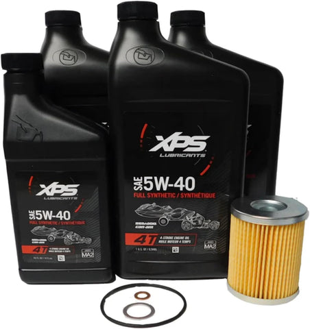 Sea-Doo New OEM Ryker Oil Change Kit 5W40 900Cc, 9779491